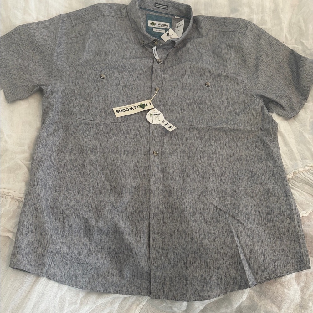 Goodfellow & Co Men's Charcoal Button Down Shirt